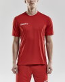 Craft Sport-Tshirt Progress Practise (100% Polyester) rot Herren